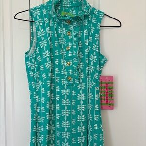 Katherine Way dress: preppy and fun! spf 50, XS